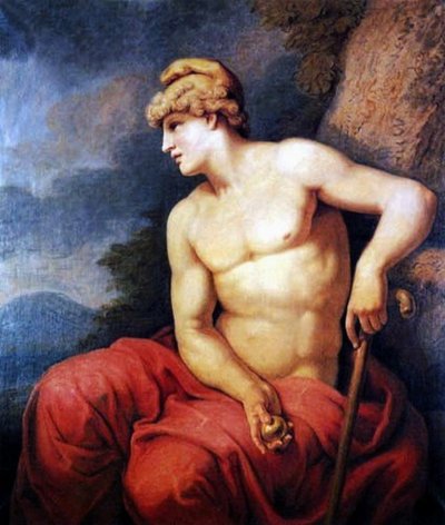 Paris with the Apple by Johann Heinrich Wilhelm Tischbein